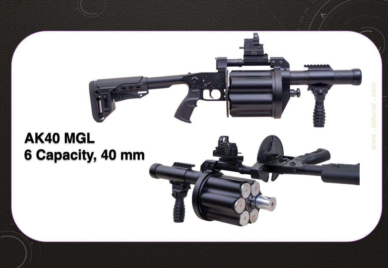 AK40 Multi-Grenade Launcher